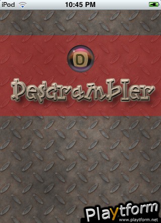 Descrabbler - Simple Scrabble Solver, Word Helper and Anagram Finder - Great for Boggle Too! (iPhone/iPod)