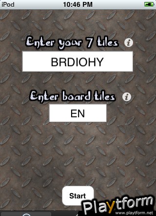 Descrabbler - Simple Scrabble Solver, Word Helper and Anagram Finder - Great for Boggle Too! (iPhone/iPod)