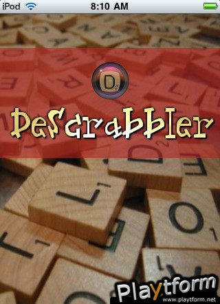 Descrabbler - Simple Scrabble Solver, Word Helper and Anagram Finder - Great for Boggle Too! (iPhone/iPod)