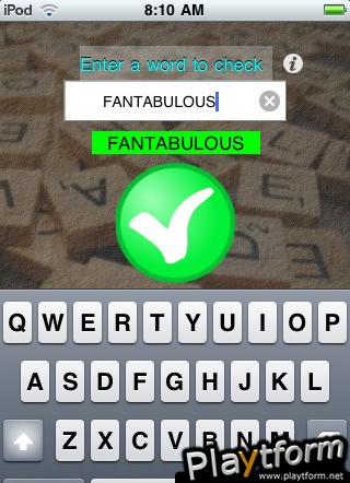 Descrabbler - Simple Scrabble Solver, Word Helper and Anagram Finder - Great for Boggle Too! (iPhone/iPod)