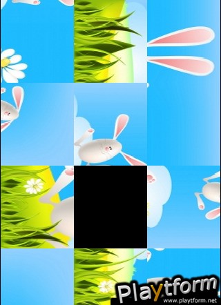 Easter Bunnies Slide Puzzle (iPhone/iPod)