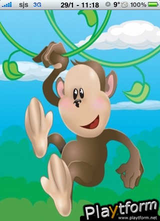 Funny Monkey Slide Puzzle (iPhone/iPod)