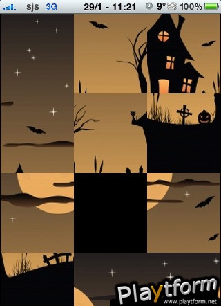Haunted House Slide Puzzle (iPhone/iPod)
