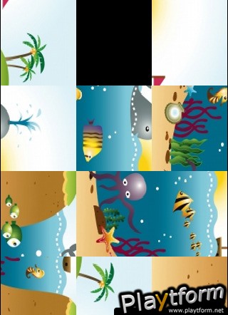 Ocean Creatures Slide Puzzle (iPhone/iPod)