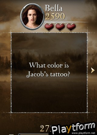 The Twilight Saga: New Moon Movie Game (iPhone/iPod)