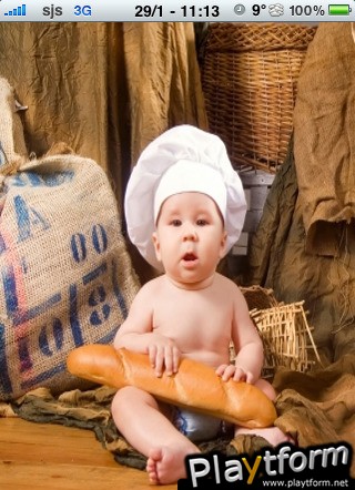 Baby Chef Slide Puzzle (iPhone/iPod)