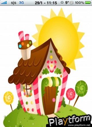 Candy House Slide Puzzle (iPhone/iPod)