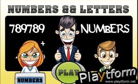 Numbers && Letters (iPhone/iPod)