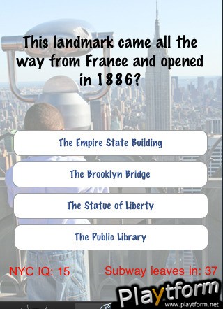 NYC Kidz Quiz (iPhone/iPod)