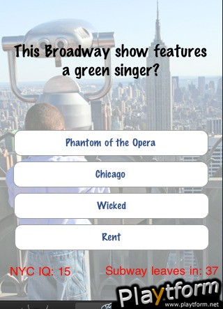 NYC Kidz Quiz (iPhone/iPod)