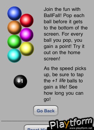 BallFall (iPhone/iPod)
