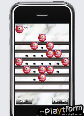 a Crazy Monster Peg ! (iPhone/iPod)