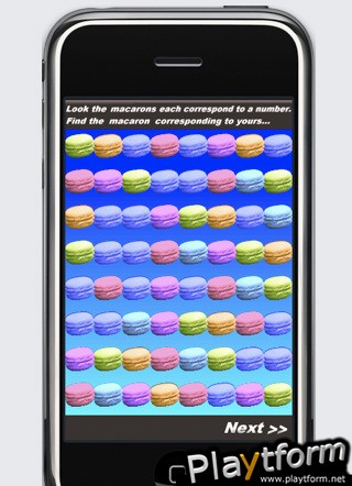 a Mind Reader - a Secret Macaron ! (iPhone/iPod)