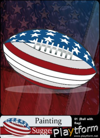 American Football Paint (iPhone/iPod)