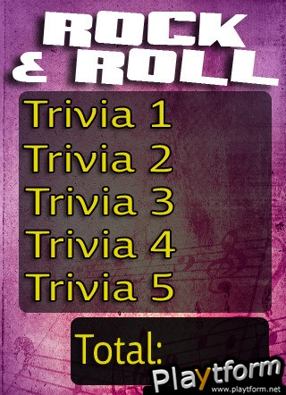 Rock and Roll Trivia (iPhone/iPod)