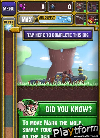 Mole - Quest for the Terracore gem! (iPhone/iPod)