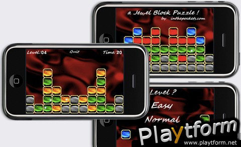 a Jewel Block Puzzle ! (iPhone/iPod)