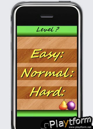 a Missing Letter - The World of Fruits (iPhone/iPod)