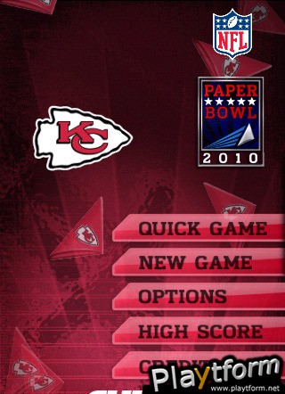 NFL Paperbowl Kansas City (iPhone/iPod)
