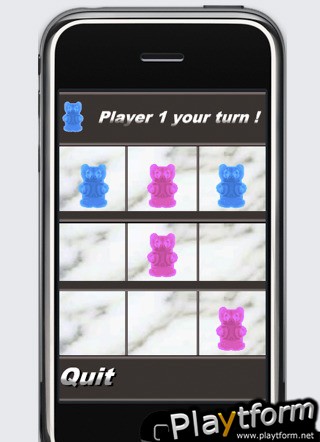 a Jelly Bear Tic Tac Toe - Morpion (iPhone/iPod)