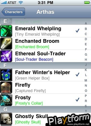 WoW Companions (iPhone/iPod)