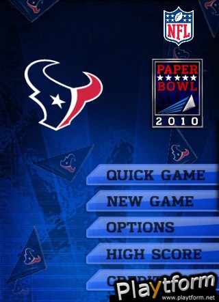 NFL Paperbowl Houston (iPhone/iPod)