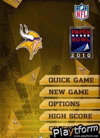 NFL Paperbowl Minnesota (iPhone/iPod)