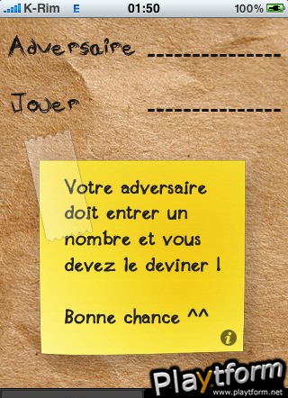 MoinsOuPlus (iPhone/iPod)