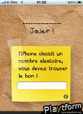 MoinsOuPlus (iPhone/iPod)