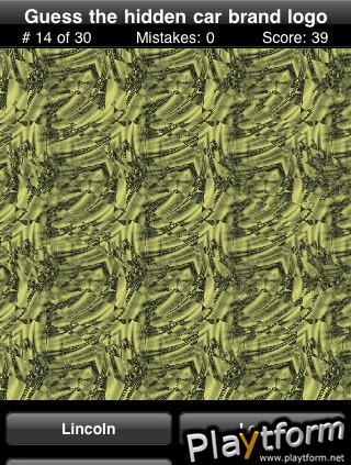 A Car Logo Magic Eye Quiz (iPhone/iPod)