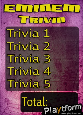 Eminem Trivia (iPhone/iPod)