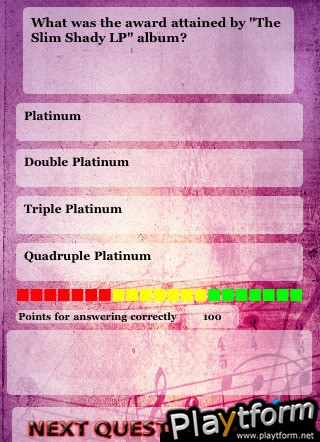 Eminem Trivia (iPhone/iPod)