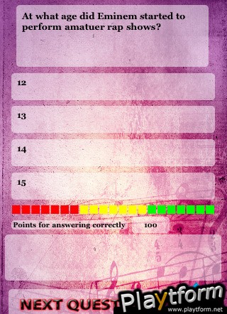 Eminem Trivia (iPhone/iPod)