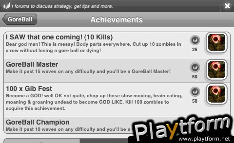 Gore Ball (iPhone/iPod)