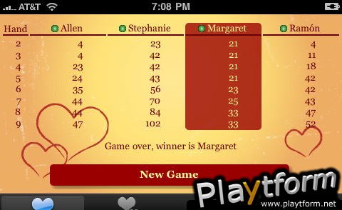 Hearts Net (iPhone/iPod)