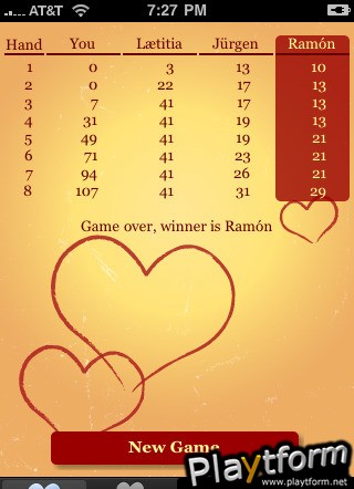 Hearts Net (iPhone/iPod)