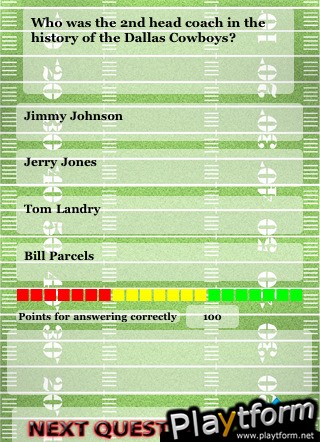 Pro Football Trivia (iPhone/iPod)