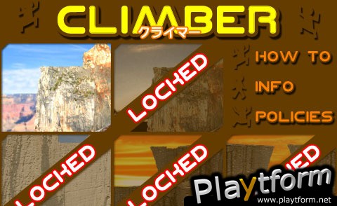 A Rock Climber (iPhone/iPod)