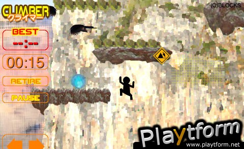 A Rock Climber (iPhone/iPod)