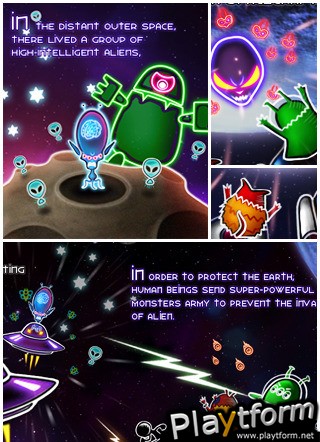 M.A.A. - Monsters against aliens (iPhone/iPod)