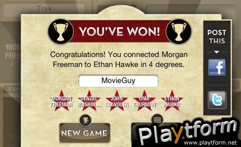 Six Degrees of Separation (iPhone/iPod)