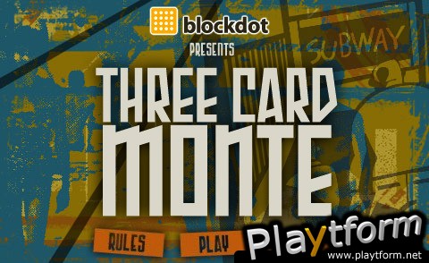 Three Card Monte (iPhone/iPod)