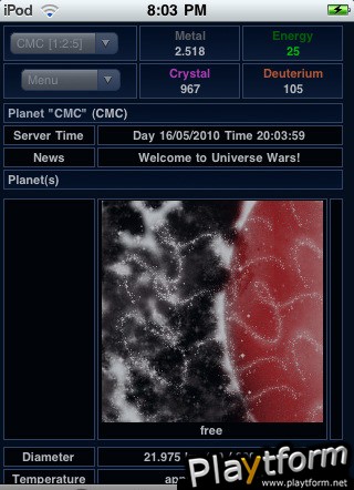 Universe Wars (iPhone/iPod)