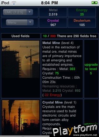 Universe Wars (iPhone/iPod)