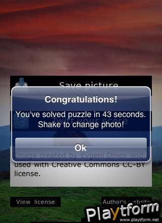 Amazing Wild Nature Puzzle (iPhone/iPod)