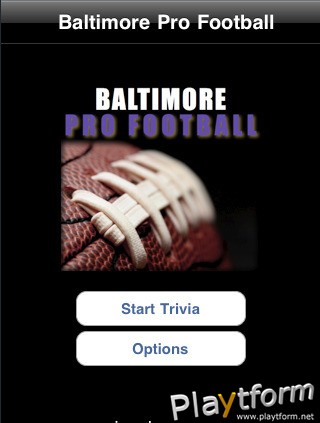 Baltimore Ravens Football Trivia (iPhone/iPod)