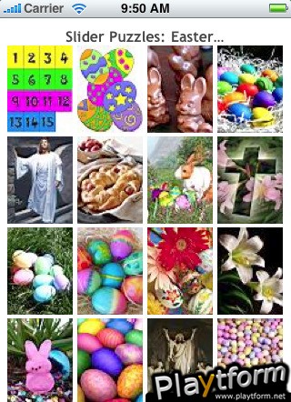 Easter Game: Slider Puzzle (iPhone/iPod)