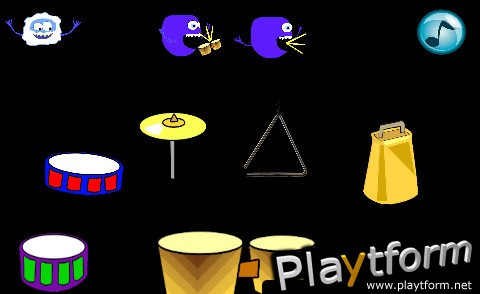 Tiny Monster Music: Piano and Drums (iPhone/iPod)