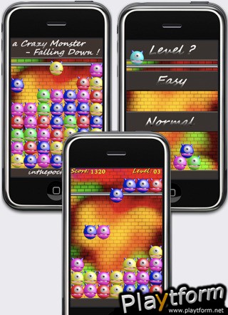 a Crazy Monster - Falling Down ! (iPhone/iPod)