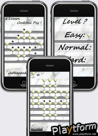 a Lemon Cocktail Peg ! (iPhone/iPod)